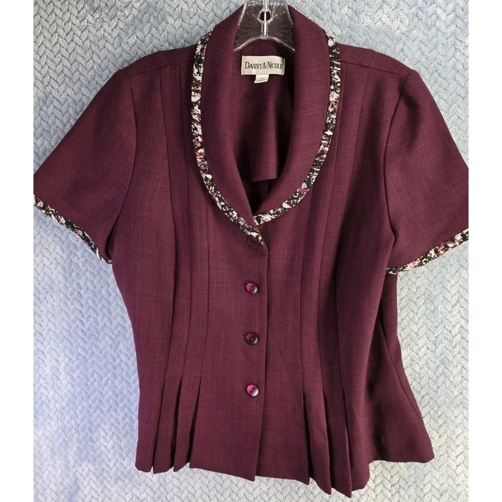 Dress & Jacket Danny and Nicole Midi Size 12 Matching Set 2 Piece Cabincore